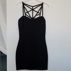 Fitted strappy dress NWOT